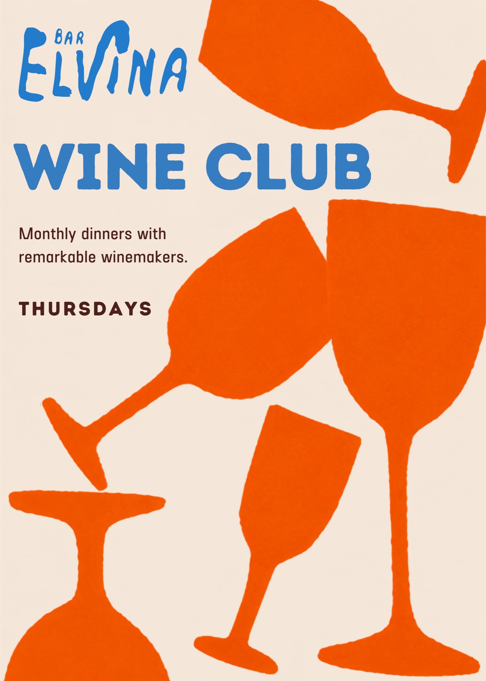 Elvina Wine Club dinners in Avalon Beach